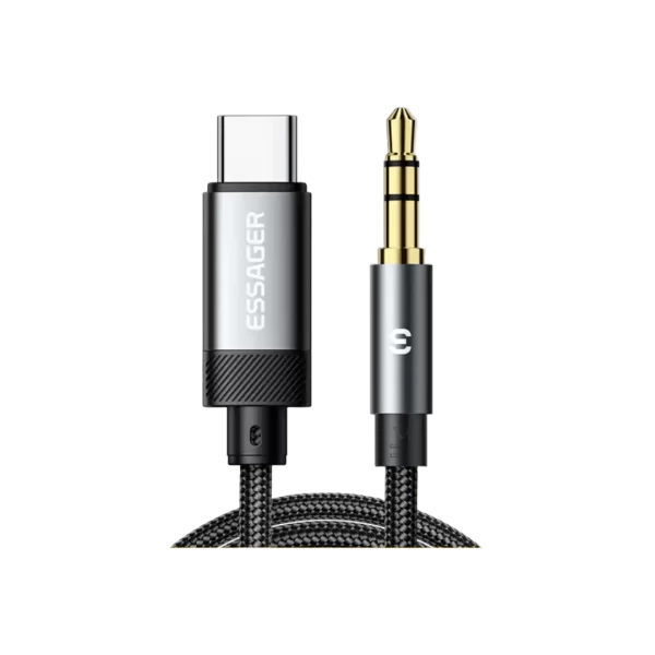 Cable usb c jack 3.5mm de audio 1m