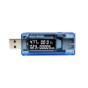 medidor de voltaje y corriente USB
