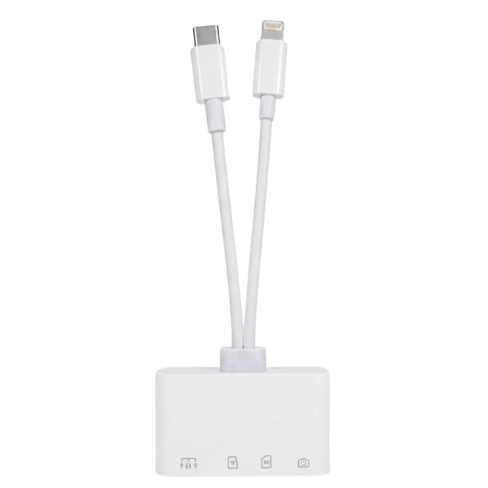 ADAPTADOR OTG 4 EN 1 3.0 TIPO C LIGHTING