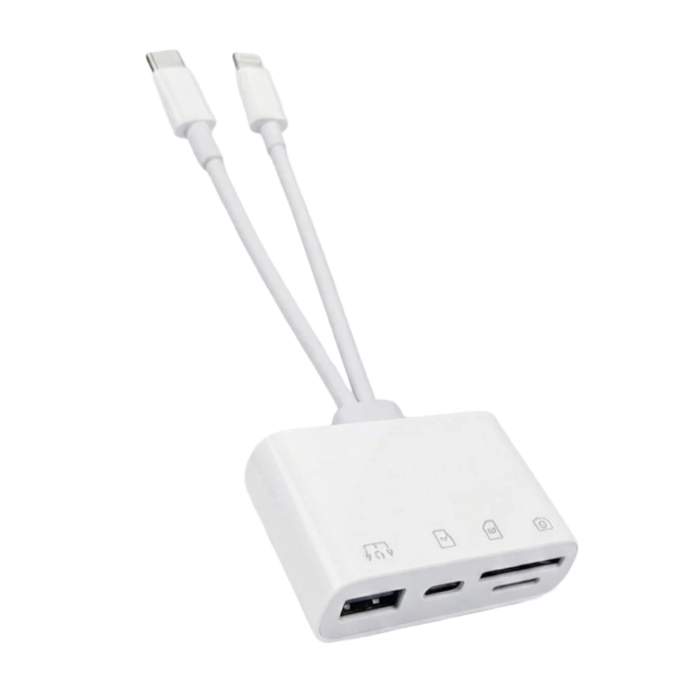 ADAPTADOR OTG 4 EN 1 3.0 TIPO C LIGHTING - Image 2