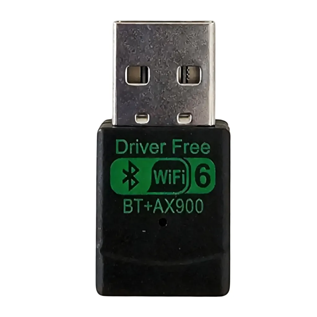 Mini Adaptador USB WiFi 6 + Bluetooth AX900 (900 Mbps)