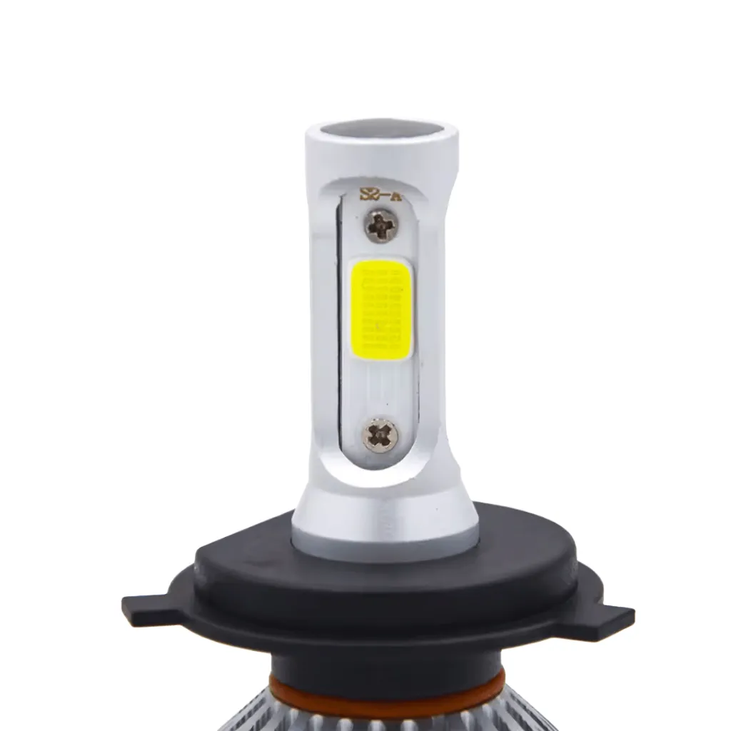 Bombillo  LED S2 H4 10000LM para Farolas de Carro y Moto (Altas y Bajas)