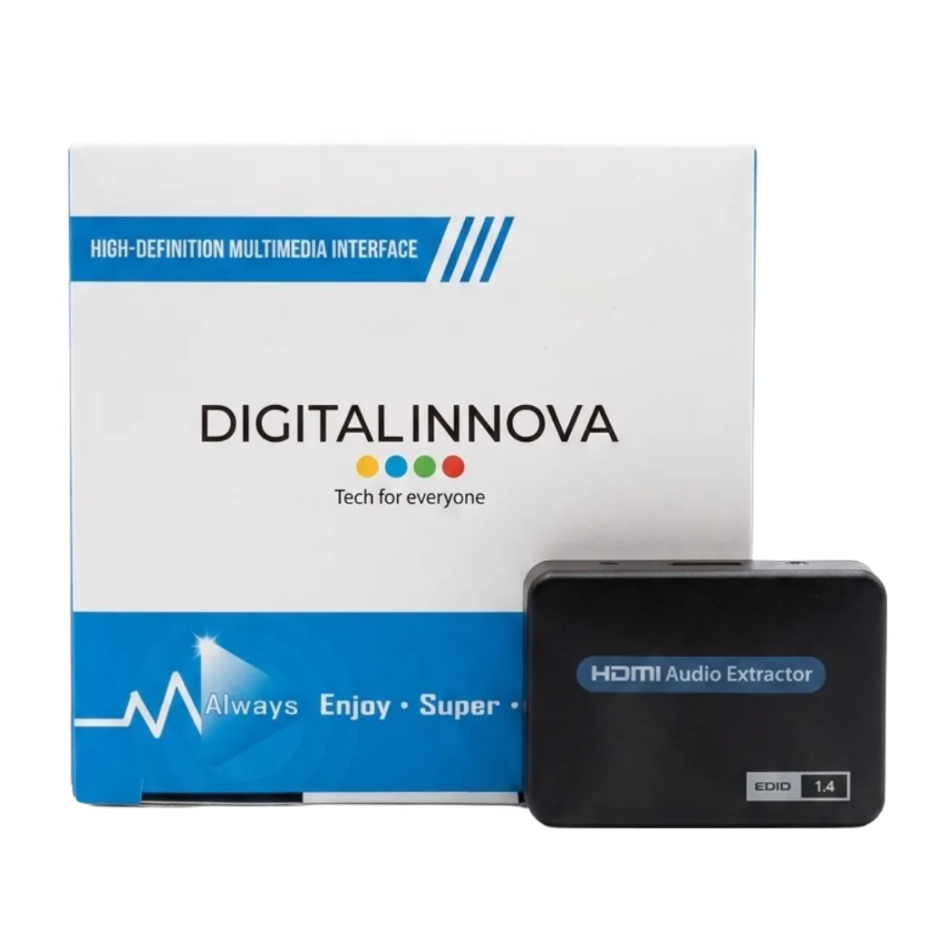 Extractor de Audio HDMI a Óptico SPDIF y RCA 1.4